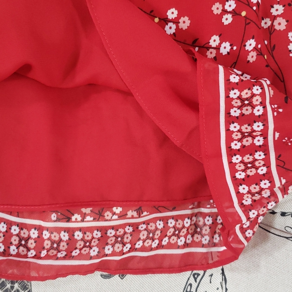 🎁 MAX STUDIO Printed Pleated Dress - Picture 3 of 3